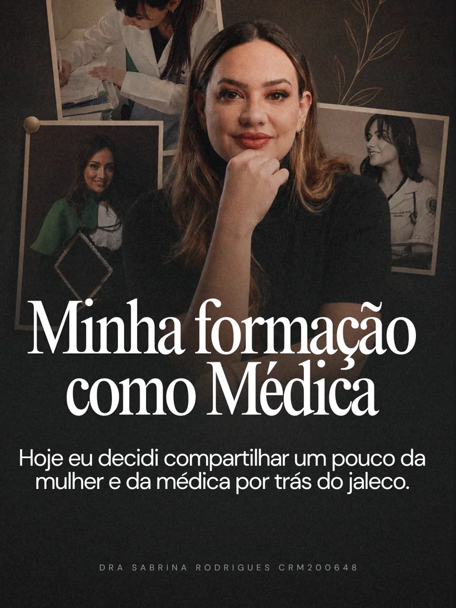 Apresentação profissional da Dra. Sabrina Rodrigues